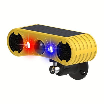 Solar Motion Alarm with Strobe Lights