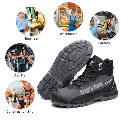 Casual Anti-Smashing Anti-Piercing Electrical Insulation Anti-Skid Wear-Resistant And Breathable Men's Shoes